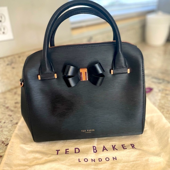 NWT Ted Baker bow detail bowler bag